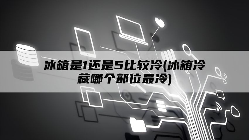 冰箱是1还是5比较冷(冰箱冷藏哪个部位最冷)