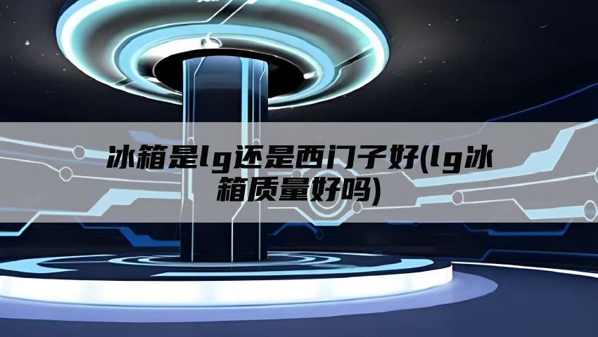 冰箱是lg还是西门子好(lg冰箱质量好吗)